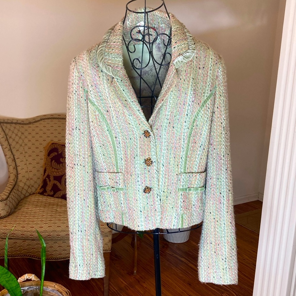 Anthropologie TapeMeasure - Elegant Short Waist Women's Jacket